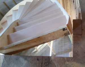 into place
